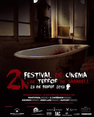 Festival de Terror Sabadell 2013 toda la programación y entradas ya a la venta!