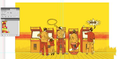 El 'Como se hizo' del póster Arcade para las recompensas de la edición de RetroManiac 7 en papel El 'Como se hizo' del póster Arcade para las recompensas de la edición de RetroManiac 7 en papel