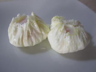 JUDIAS VERDES SALTEADAS CON JAMÓN Y HUEVO POCHÉ