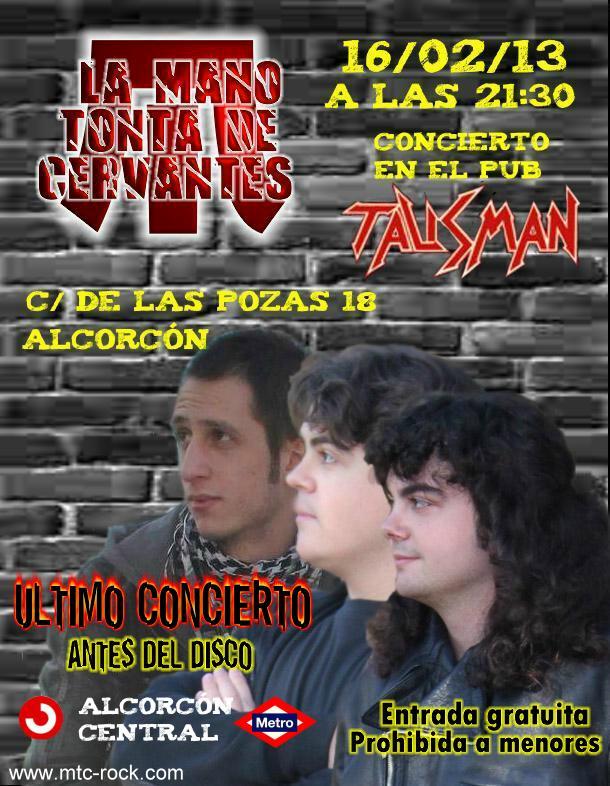 NOVEDADES DE “LA MANO TONTA DE CERVANTES”