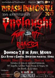 THRASH INMORTAL 2013 NACE UN NUEVO FESTIVAL.