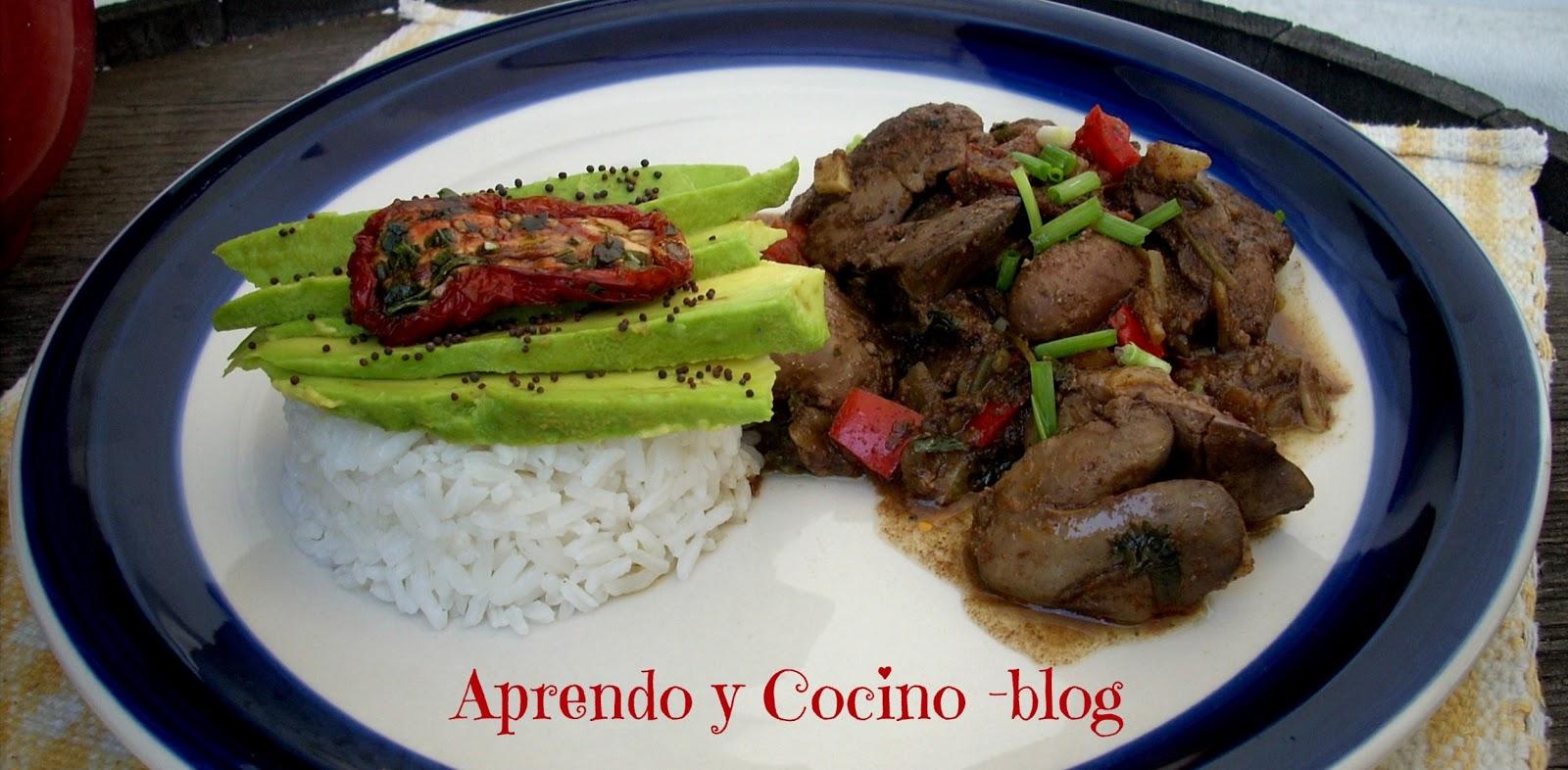 Higadillos a la Criolla / Creole Stew of Chicken Livers