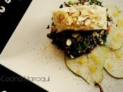 Taboule bulgur bacalao almendrado