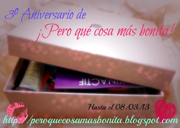 Sorteo 3º Aniversario en ¡Pero qué cosa más bonita!