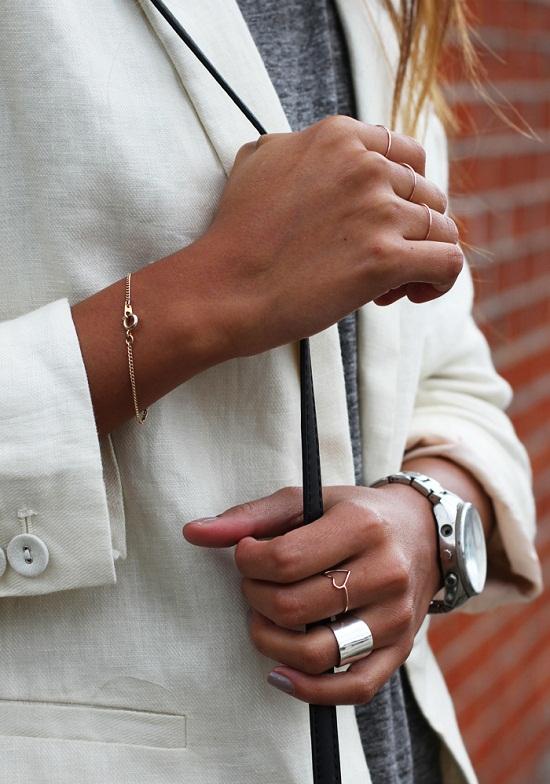 STYLE TIPS; THIN RINGS.-