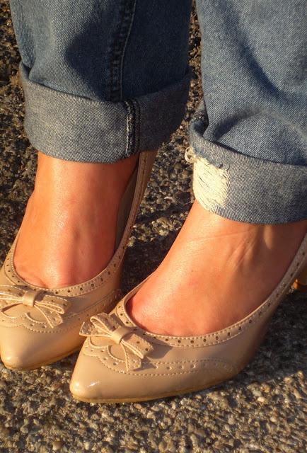 Blazer, Snake Print y Boyfriend Jeans