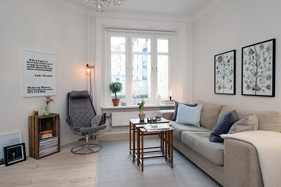 Salón & dormitorio todo en uno