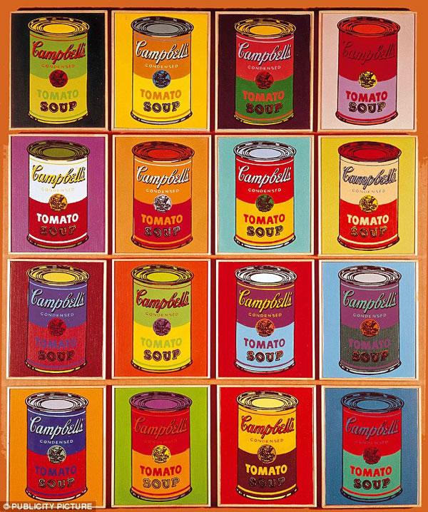 Sopas Campbell’s :: homenaje a Andy Warhol