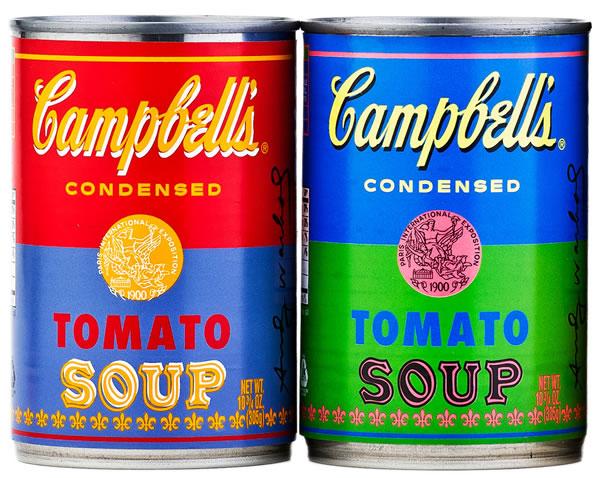 Sopas Campbell’s :: homenaje a Andy Warhol