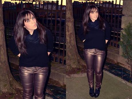 Metallic Trousers Metallic Trousers