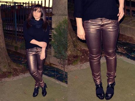 Metallic Trousers Metallic Trousers