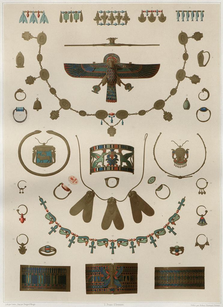 Émile Prisse d’Avesnes – Historia del arte egipcio