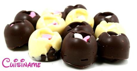 bombones de chocolate, receta de san valentín, chocolate, licor, recetas con chocolate, chocolate blanco, chocolate fondant, recetas de cocina, blog de cocina, gastronomía, curiosidades, humor, chistes