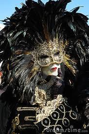Decoración mesa Carnaval de Venecia