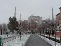 Día 6. Preciosa estampa: Estambul nevado!!