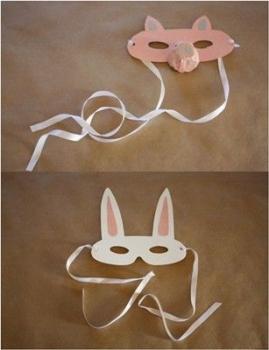 Cómo hacer máscaras de animales para niños