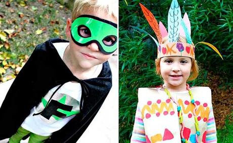 disfraces diy para niños Cómo hacer disfraces caseros para Carnaval