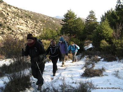 Collado de la Silla (o Dehesilla) y Hueco de Coberteros, La Pedriza 3-2-13