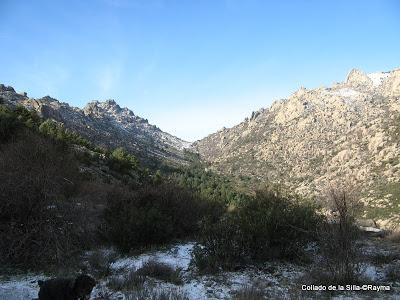 Collado de la Silla (o Dehesilla) y Hueco de Coberteros, La Pedriza 3-2-13