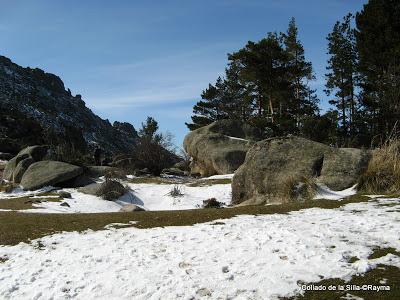 Collado de la Silla (o Dehesilla) y Hueco de Coberteros, La Pedriza 3-2-13