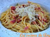 Espaguetis carbonara nata