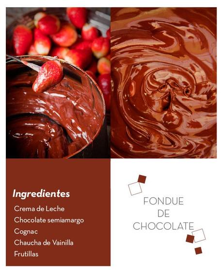 fondue de chocolate y fresas Fondue de chocolate