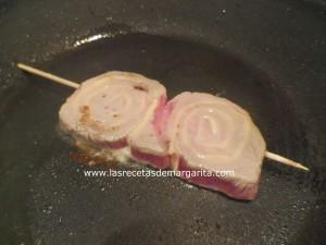 Escargot de ternera y queso