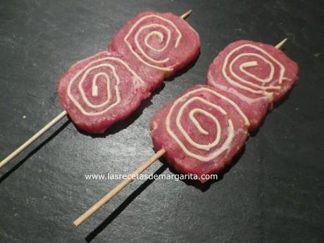 Escargot de ternera y queso