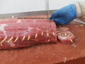 Escargot de ternera y queso