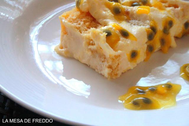 Tiramisú de Maracuyá.