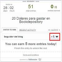 Cómo usar Rafflecopter al participar en un concurso