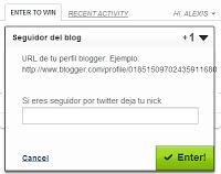 Cómo usar Rafflecopter al participar en un concurso