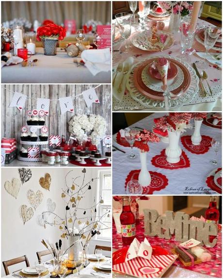 Valentine's day tablescape