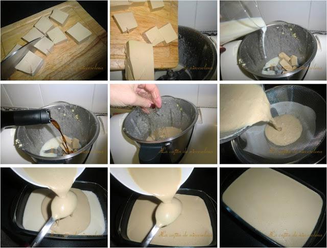 Mousse de foie y queso de cabra