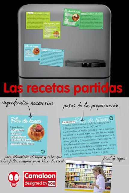 Ya tenemos imanes con mis recetas!!!