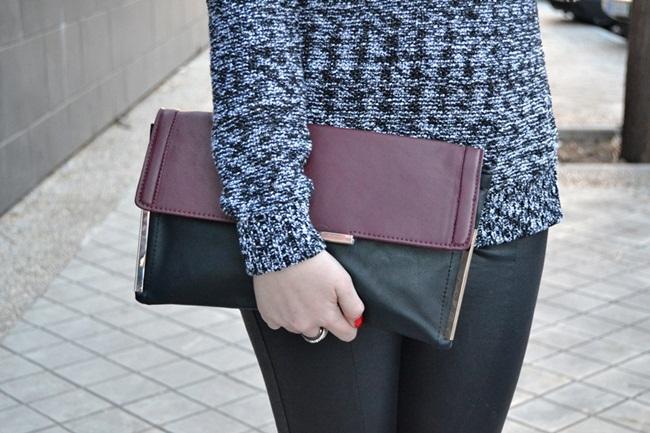 BURGUNDY CLUTCH