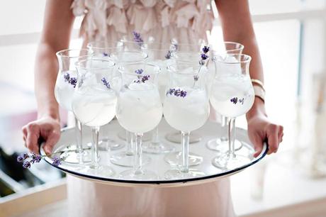 Preboda con aroma a limón y lavanda Lavenderlemonade