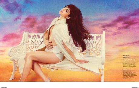 LanaNumeroJP8 Lana Del Rey Stars in Manga Inspired Shoot for Numéro Tokyo by Mariano Vivanco