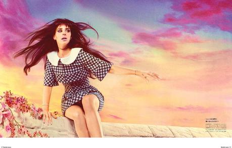 LanaNumeroJP3 Lana Del Rey Stars in Manga Inspired Shoot for Numéro Tokyo by Mariano Vivanco