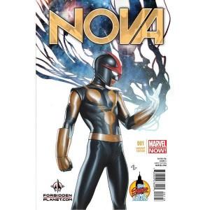 Portada de Adi Granov para Nova Nº 1