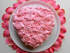 Tarta Rosas Valentín
