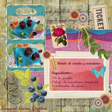 Dos batidos veraniegos a base de sandía Dos batidos veraniegos a base de sandía