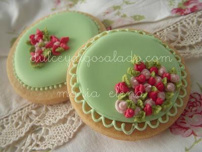 Galletas...muy primaverales!!!!