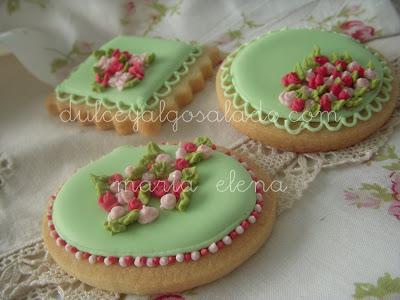 Galletas...muy primaverales!!!!