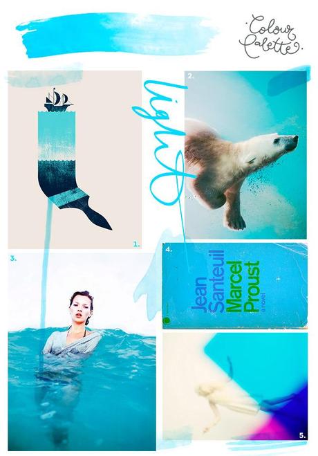 paleta color light blue Para gustos colores: Light blue