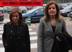 las ministras frikis Asna Mato y Fátima Bañez