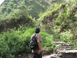 MATUCANA: LA CAIDA DE AGUA Y LA MIA TAMBIÉN!!!