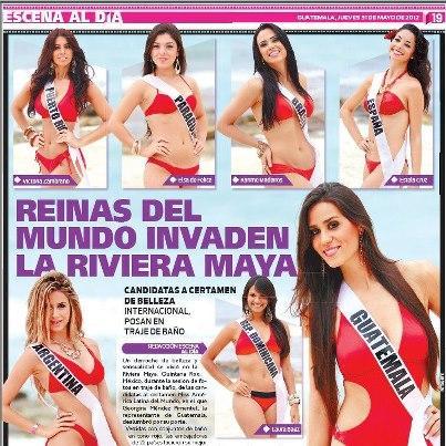 candidatas a Miss América Latina del Mundo