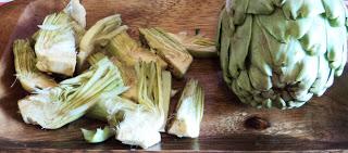 Receta de alcachofas gratinadas con chorizo