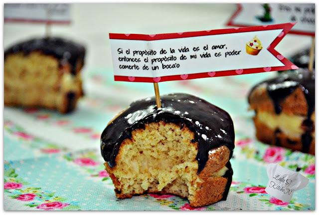 BOSTON CREAM PIE  Y MENSAJES DE AMOR